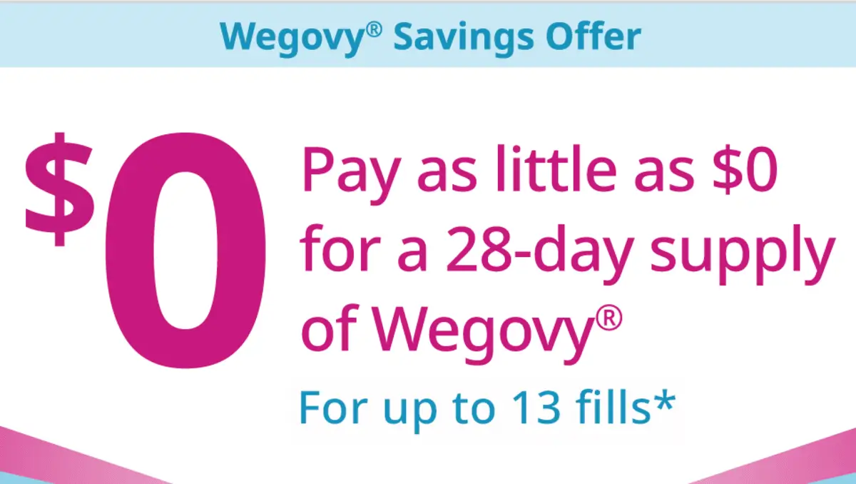 how to use wegovy savings card